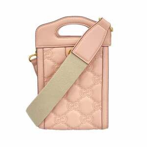 GUCCI Pink Leather Bag